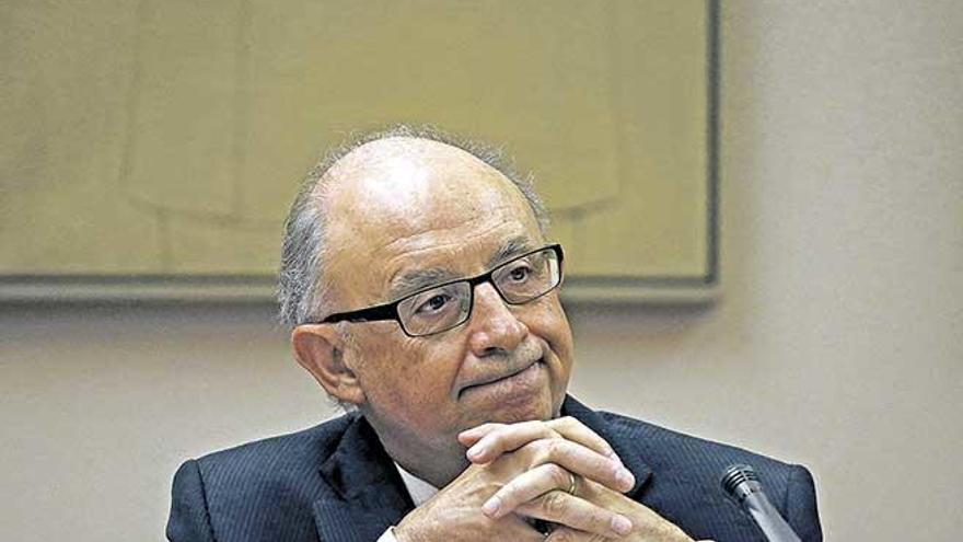 El ministro de Hacienda, Cristóbal Montoro.