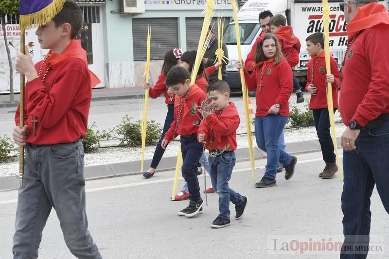 Procesión de Domingo de Ramos en La Hoya