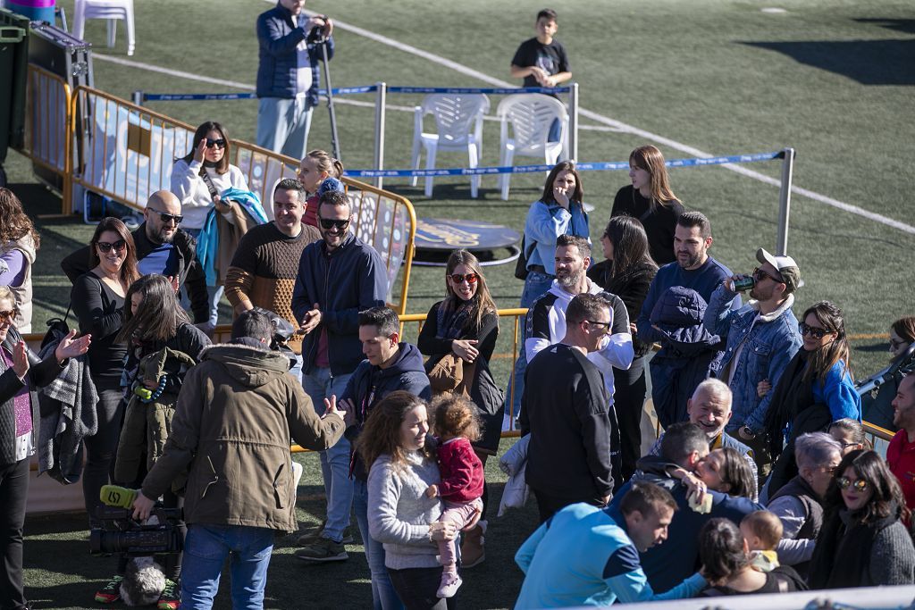 Duatlón en el campo de fútbol de Archena