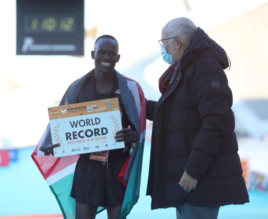 Récord del mundo en la Medio Maratón de València