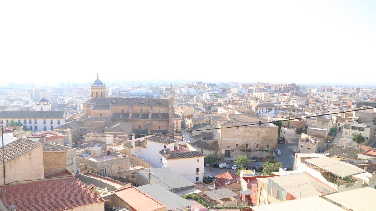 Panorámica del Casco Histórico de Lorca.