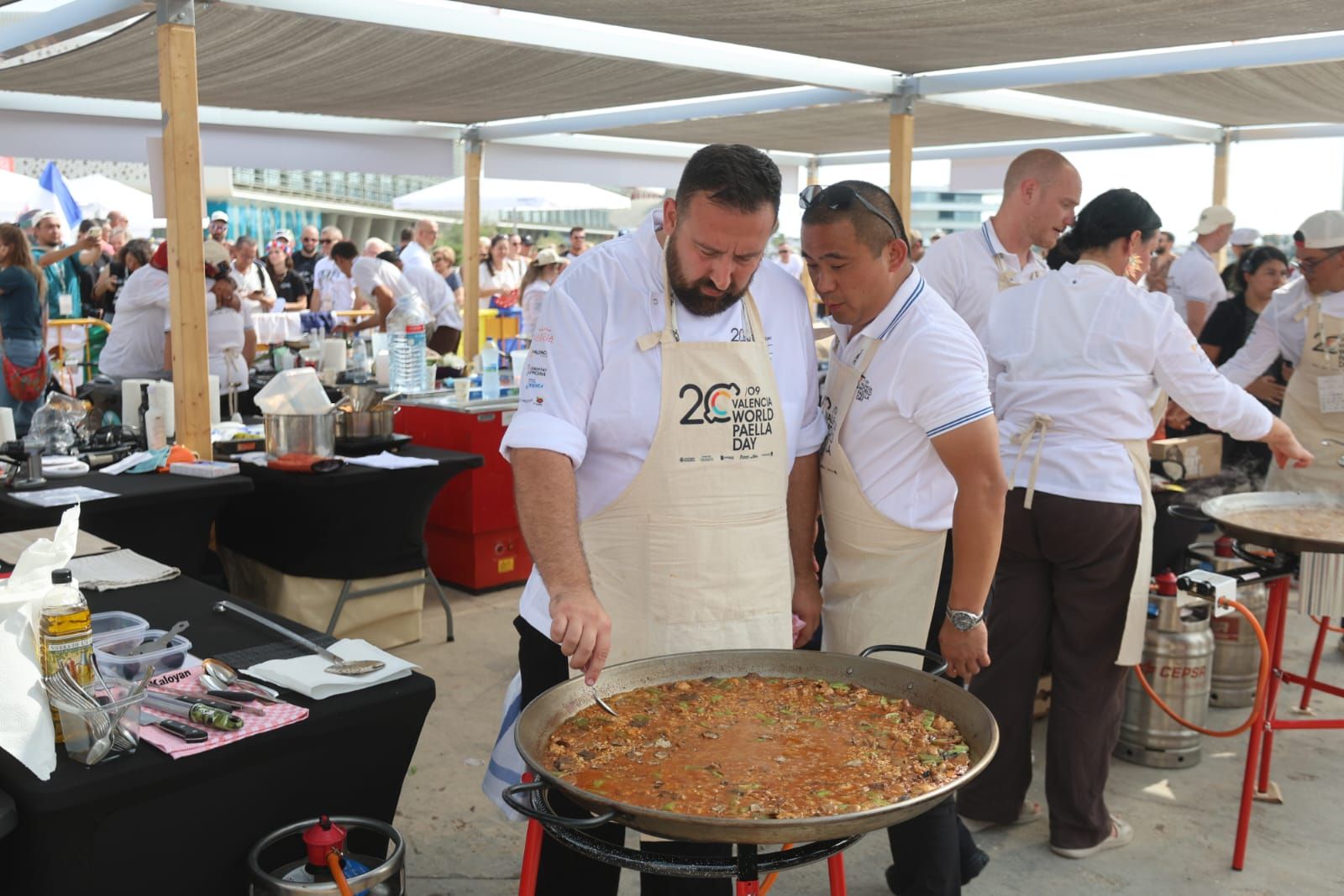 Arranca el World Paella Day en la Marina de València