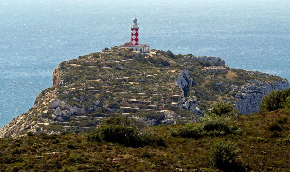 El faro de n'Ensiola de Cabrera