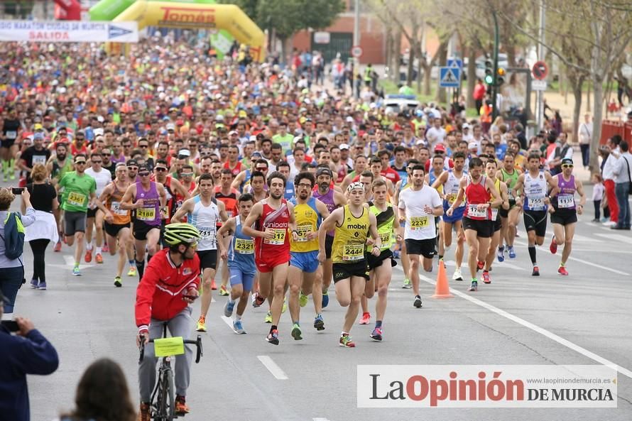 Media Maratón de Murcia: salida