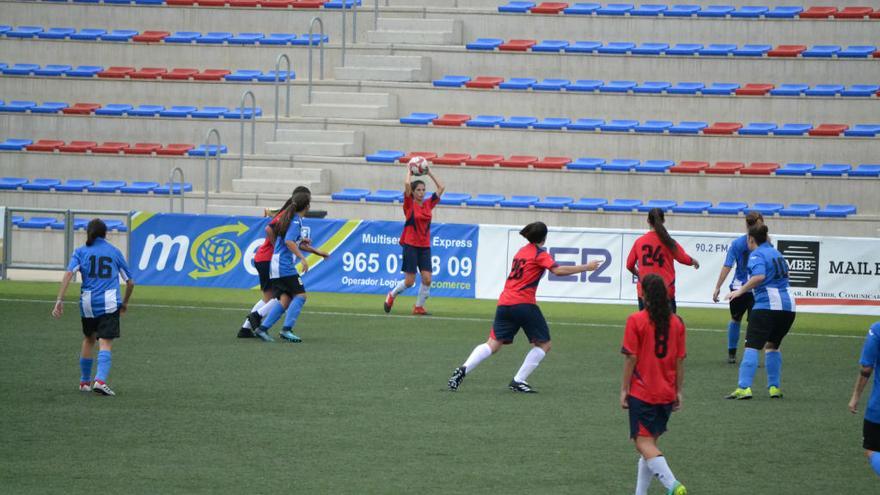 Imagen del partido Elda Promesas-Rojales.