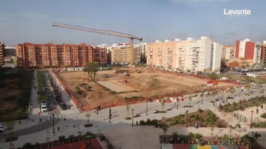 Solares en el viejo Cuartel de Ingenieros de València