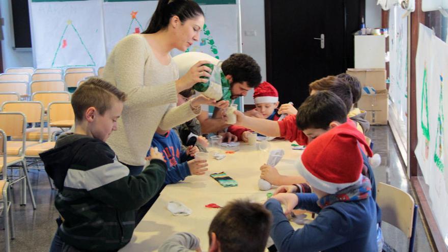 Una actividad de la escuela.