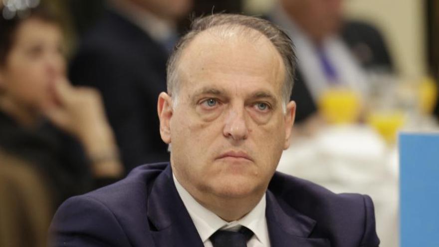 Tebas: «Gerard Piqué és un gran jugador però un mal jurista»