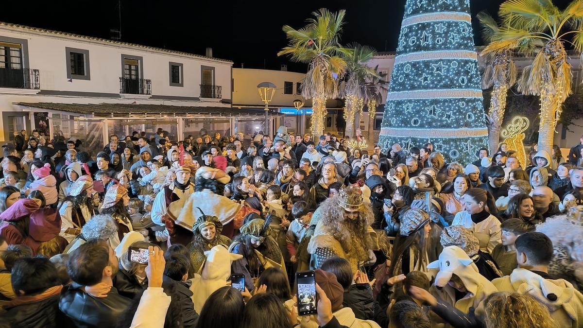 Cabalgata de Formentera en Sant Francesc 2025.