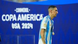 Di María dijo adiós a la selección Argentina tras la final de la Copa América que ganaron en Miami