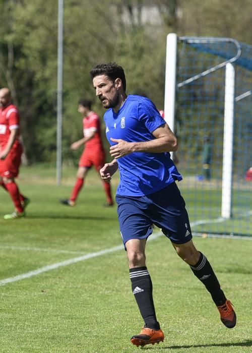 Partidillo del Real Oviedo ante el Praviano