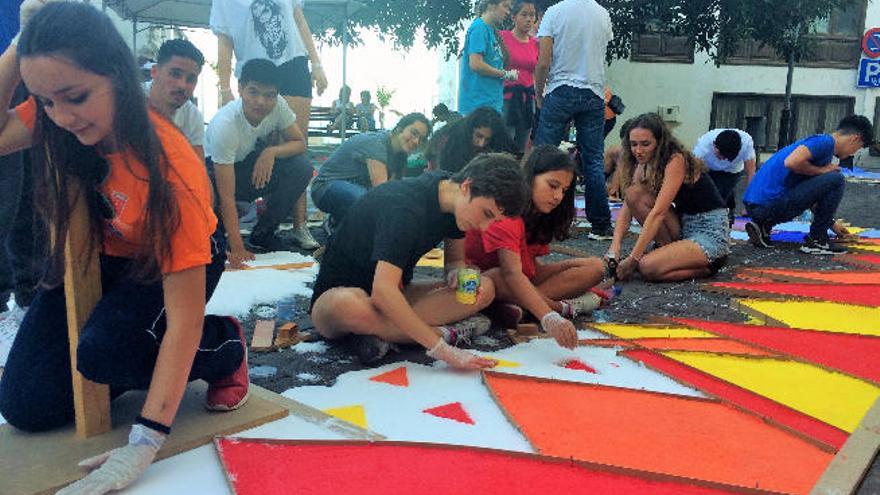 Alfombras de sal para vestir Arrecife