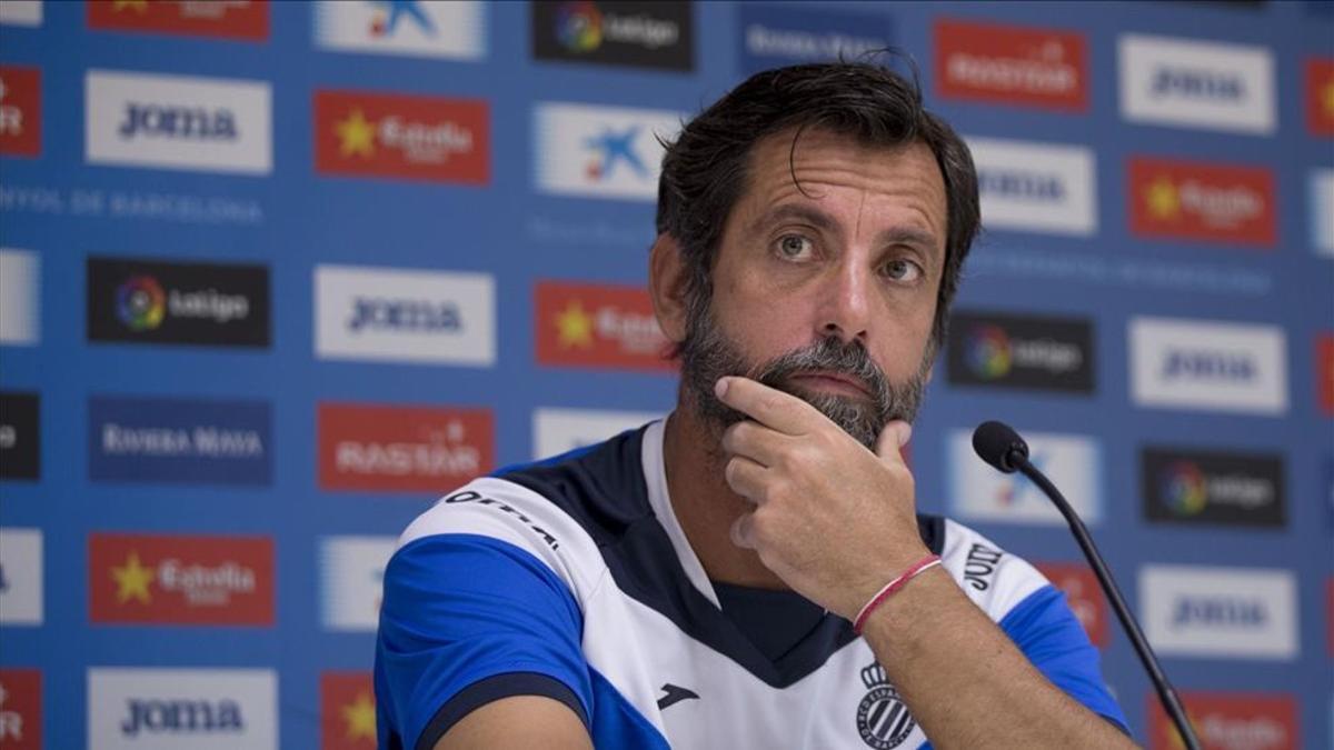 Quique afronta el partido contra el Betis con optimismo