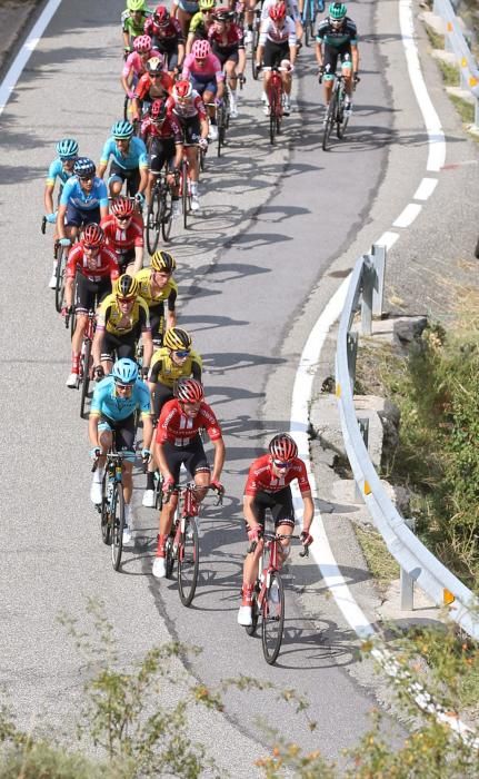 Las imágenes de la octava etapa de la Vuelta a España.
