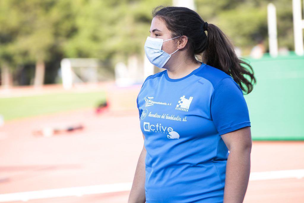 Campeonato regional de atletismo. Primera jornada