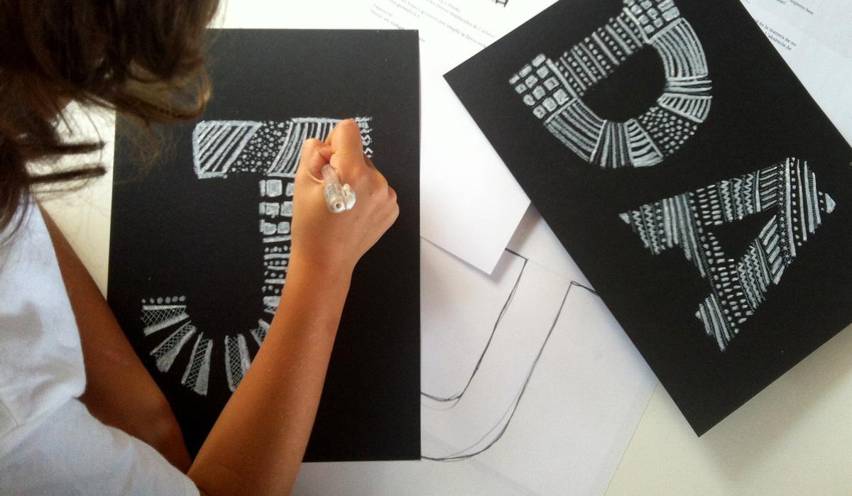 En La Lletreria nos enseñarán a crear originales diseños de letras.