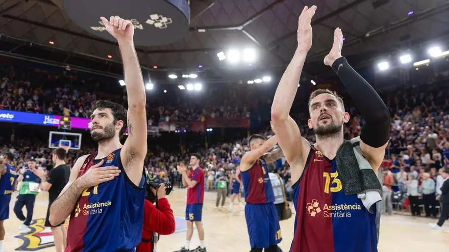 Y el Palau Blaugrana vivió 48 horas mágicas