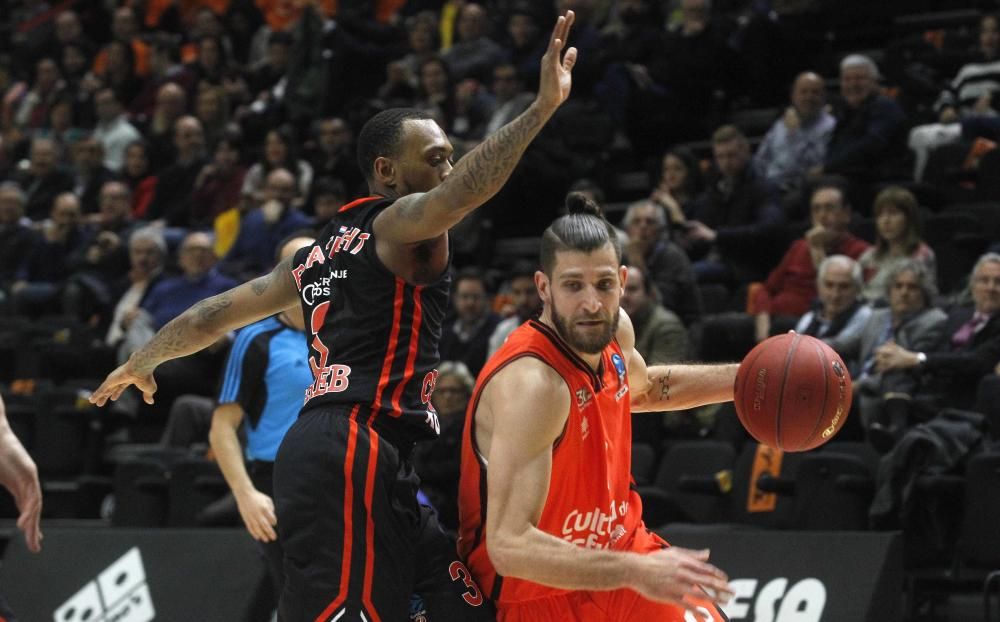 Valencia Basket - Cedevita Zagreb, en imágenes