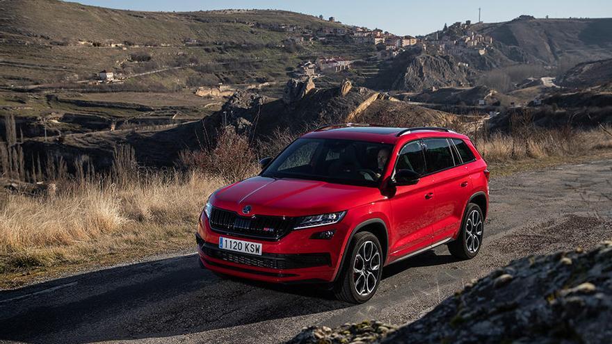 Kodiaq RS, el SUV veloz de 7 plazas