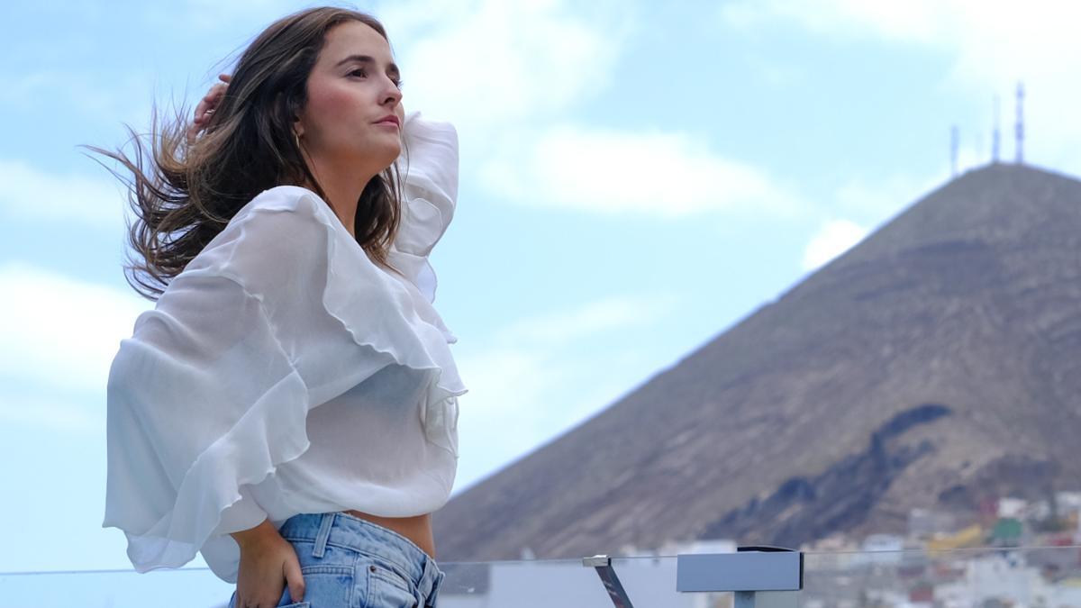 Marilia Monzón desde el Hotel Emblemático Agáldar