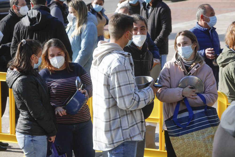 Vuelven las calderas a Albalat dels Tarongers, tras el parón por la Covid-19.