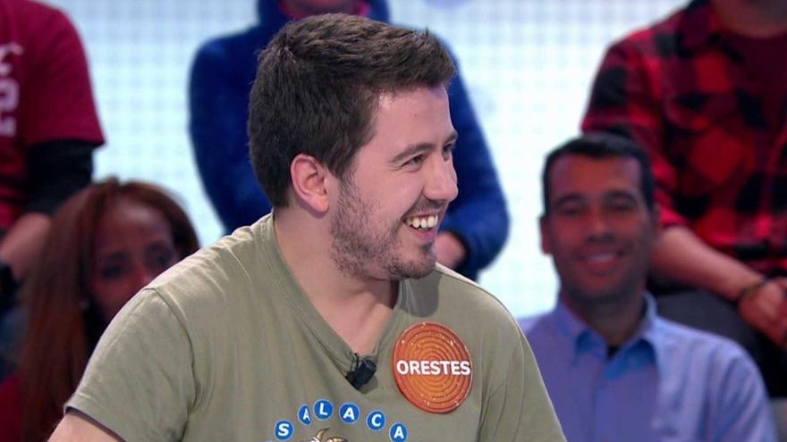 Orestes ofrece un recital en el rosco de Pasapalabra con un bote de más de 2 millones de euros.