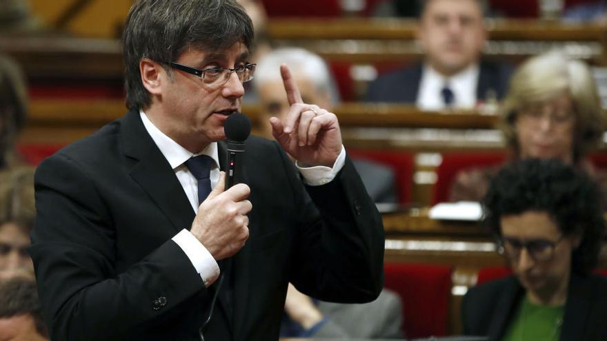 Puigdemont defensa que el seu Govern no té casos de corrupció