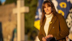 La presidenta de Junts, Laura Borràs.