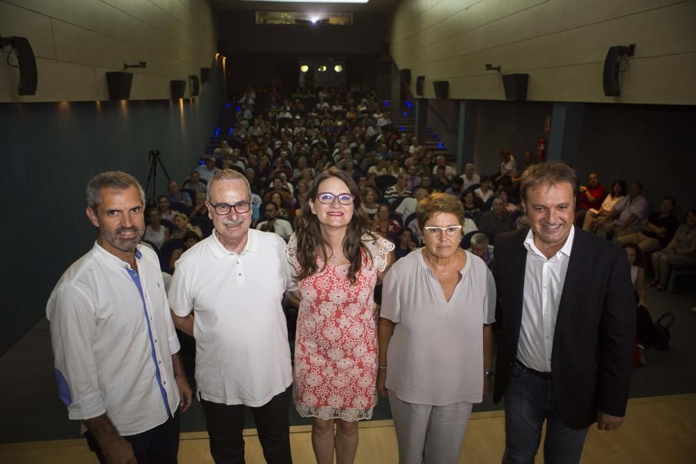 La vicepresidenta del Consell y líder de Compromís defiende su gestión en política social en el primer acto de partido para abrir el curso político en Alicante