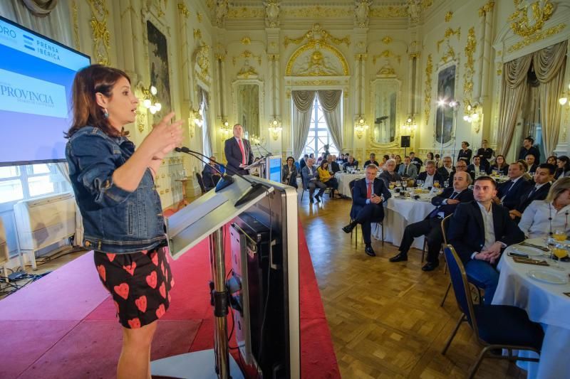 18-05-18. LAS PALMAS DE GRAN CANARIA.  Foro Adriana Lastra. FOTO: JOSÉ CARLOS GUERRA.  | 18/05/2018 | Fotógrafo: José Carlos Guerra