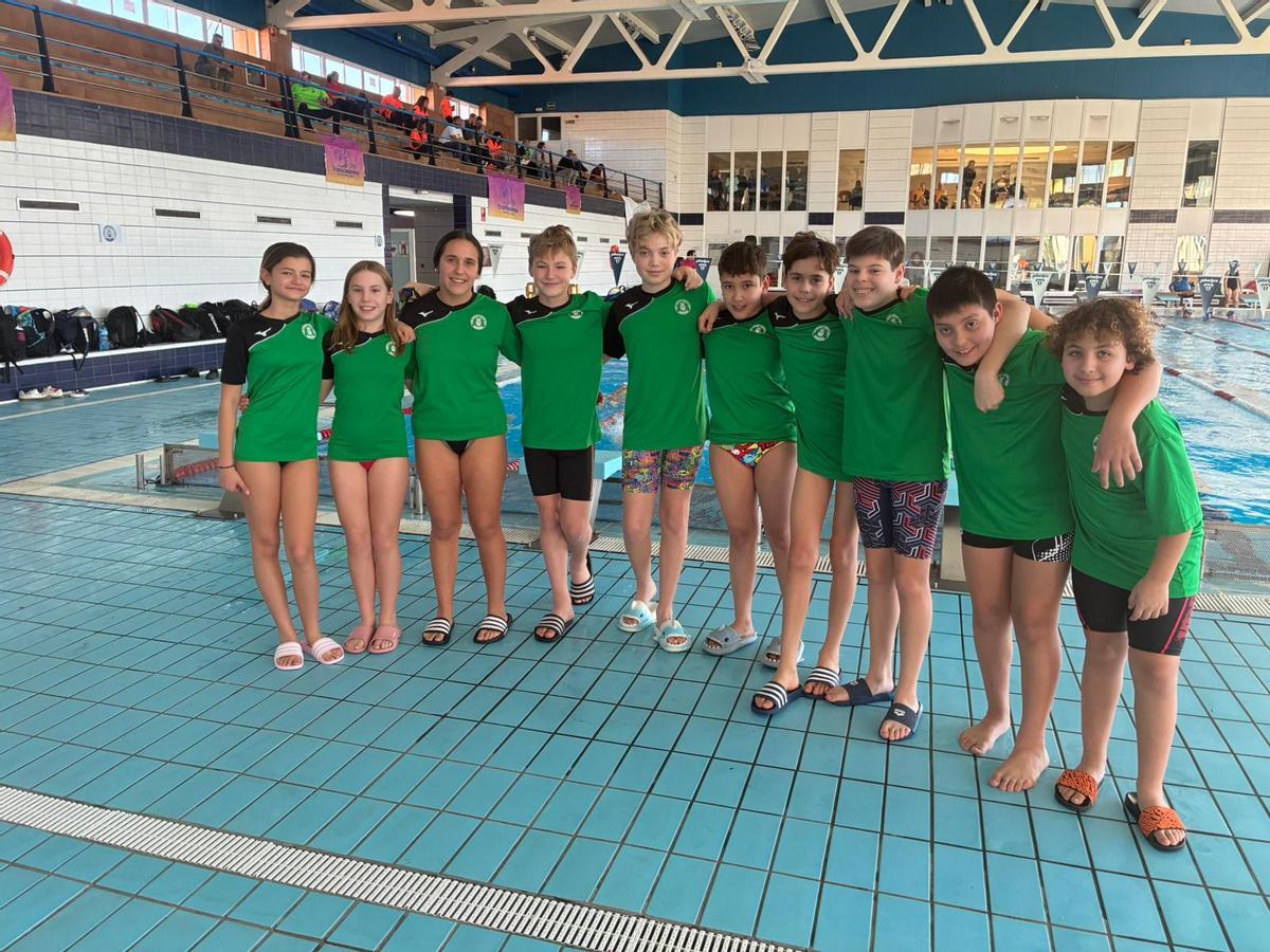 Uno de los grupos del NiE Gandia que disputó el control de marcas en Alzira