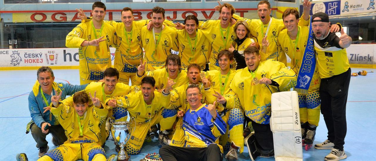 El Molina Sport, bicampeón de Europa de hockey línea