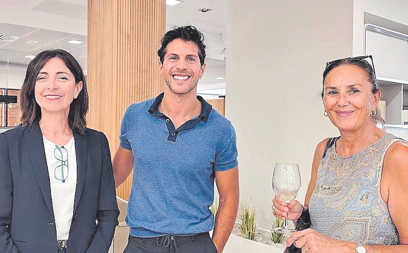 Margalida Calafell, Manu Molina y Marian Carayol.