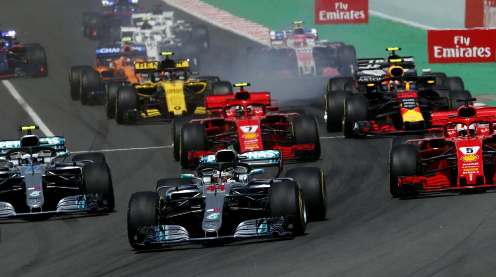 El GP de España de Fórmula 1, en fotos