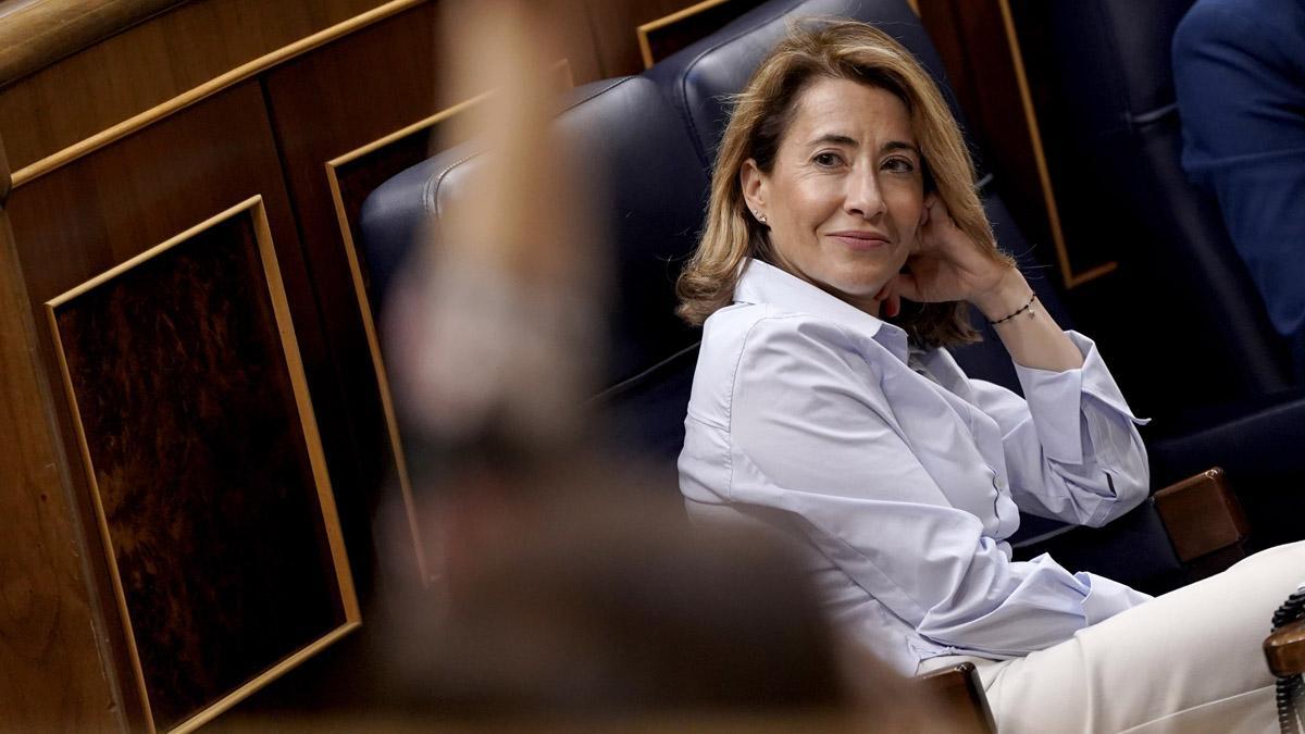 La ministra de Transportes, Movilidad y Agenda Urbana, Raquel Sánchez