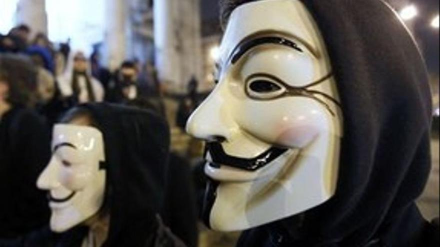 Los hackers de Anonymous declaran la &quot;guerra cibernética&quot; a Rusia