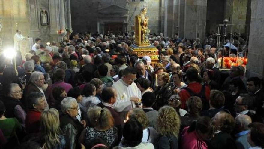 La de la Virgen de las Cabezas, en Armenteira, es una de las principales romerías de O Salnés.  // I.Abella