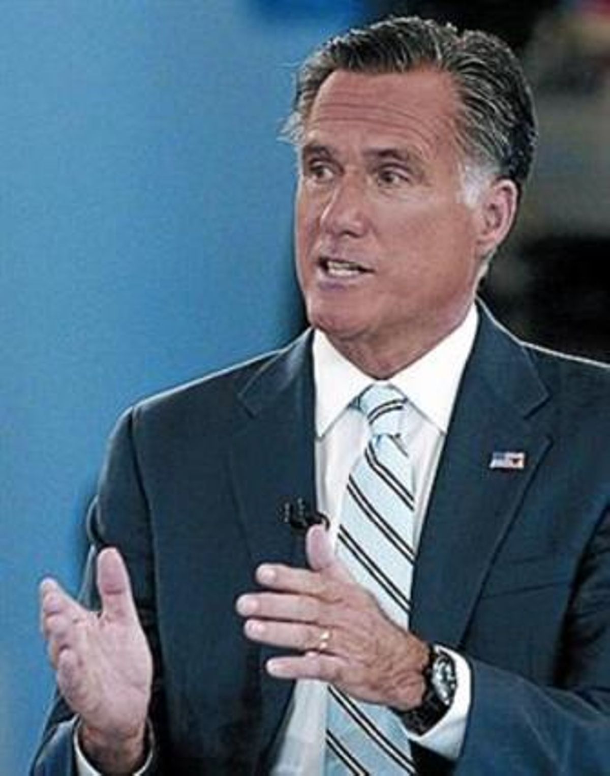 Mitt Romney. Mitt Romney.