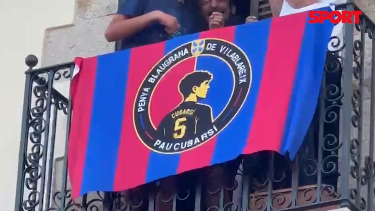 Fundan en Vilablareix la Penya Blaugrana Pau Cubarsí