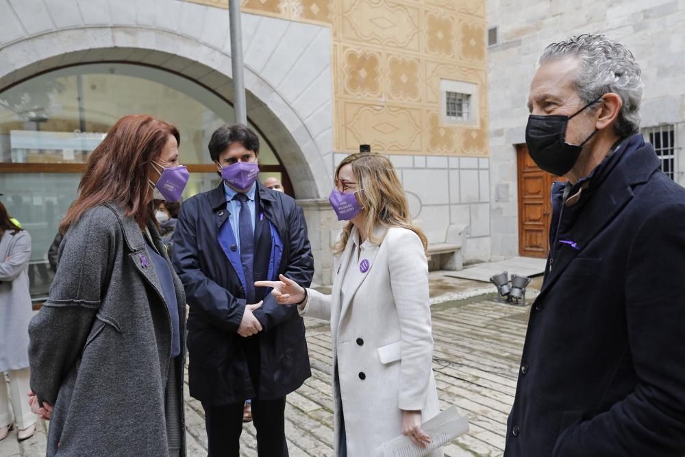 Acte institucional a Girona per commemorar el 8-M