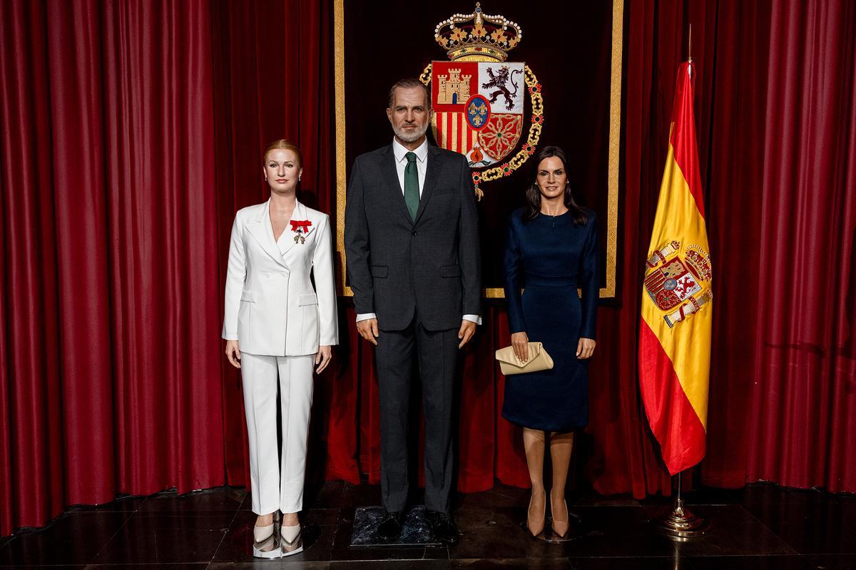 La figura de la princesa Leonor se estrena en el Museo de Cera de Madrid