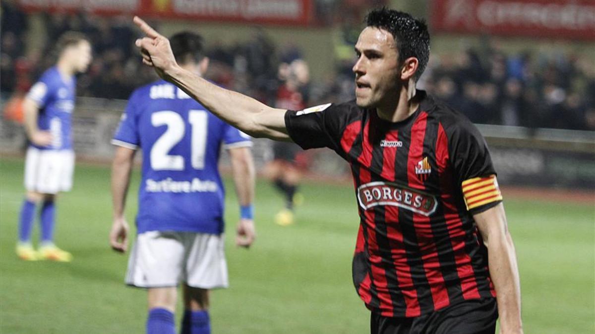 Ramon Folch celebró un gol que no le dio al Reus para ganar el partido