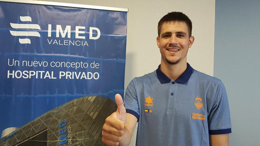 Marinkovic: &quot;El Valencia Basket es un gran reto para mí&quot;