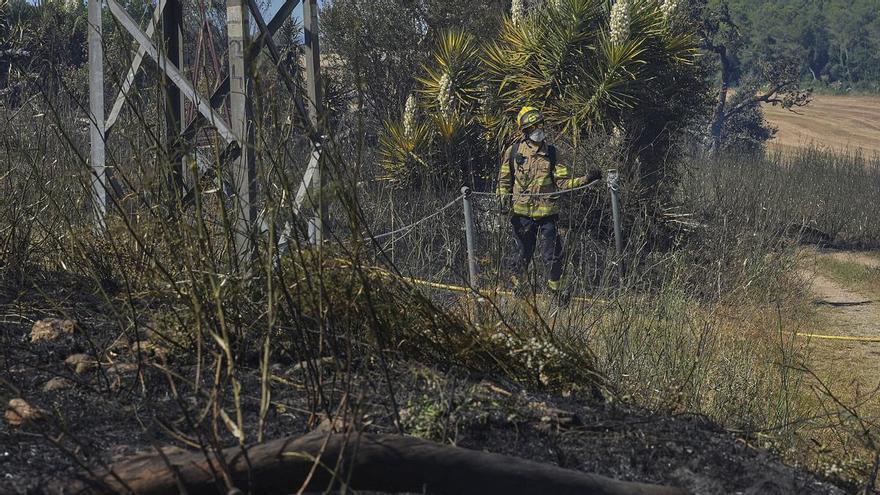Les imatges de l'incendi de Vilavenut