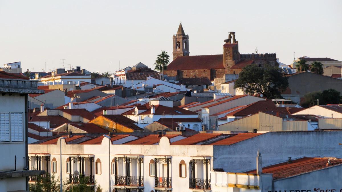 Entorno urbano de la localidad pacense de Monesterio