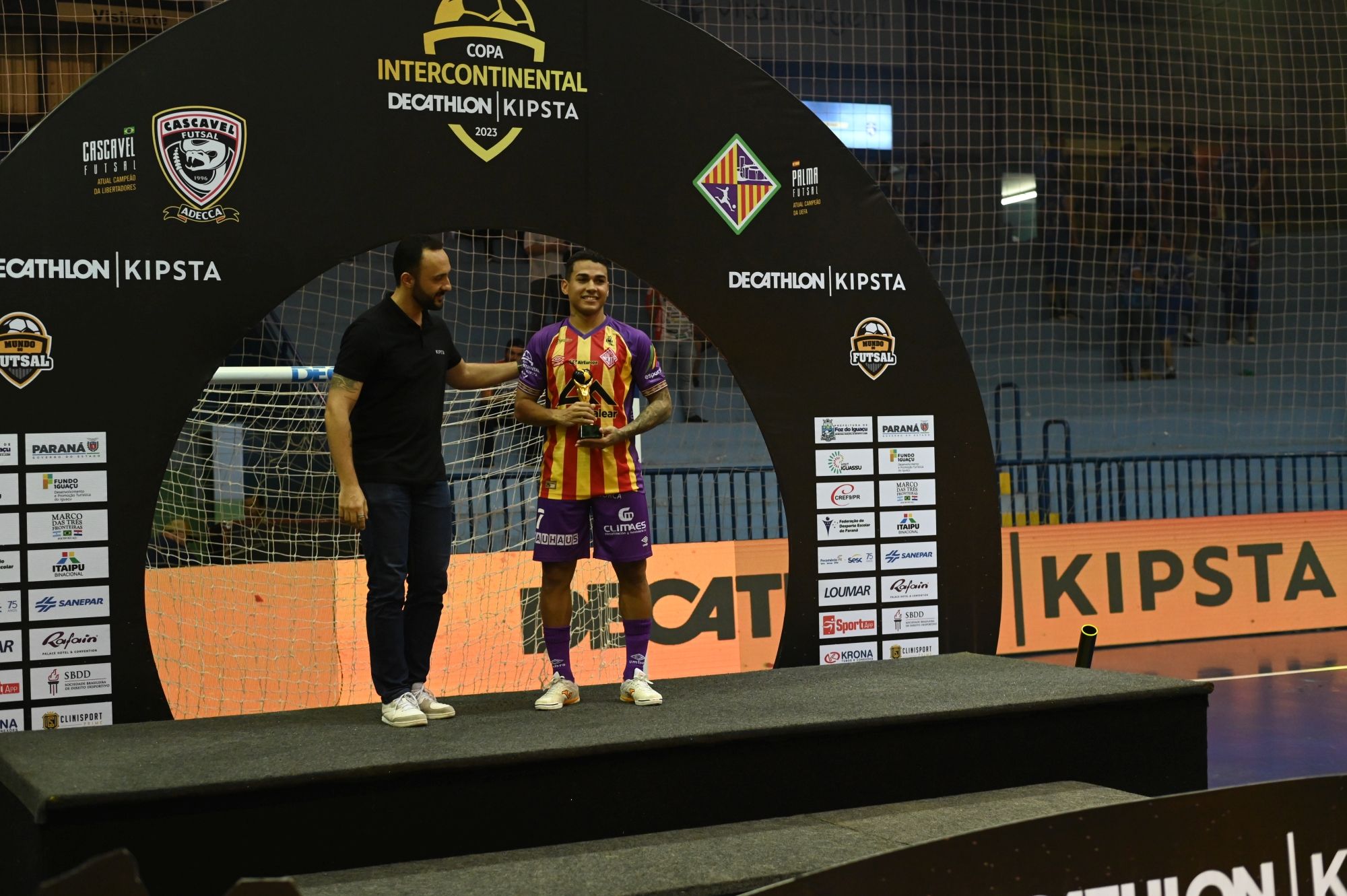 Las imágenes del Palma Futsal celebrando su título en la pista