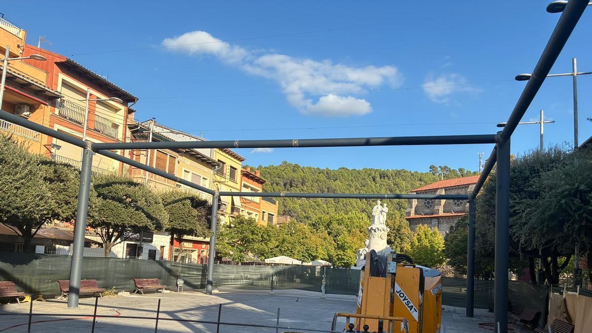 Les obres, a punt de ser enllestides