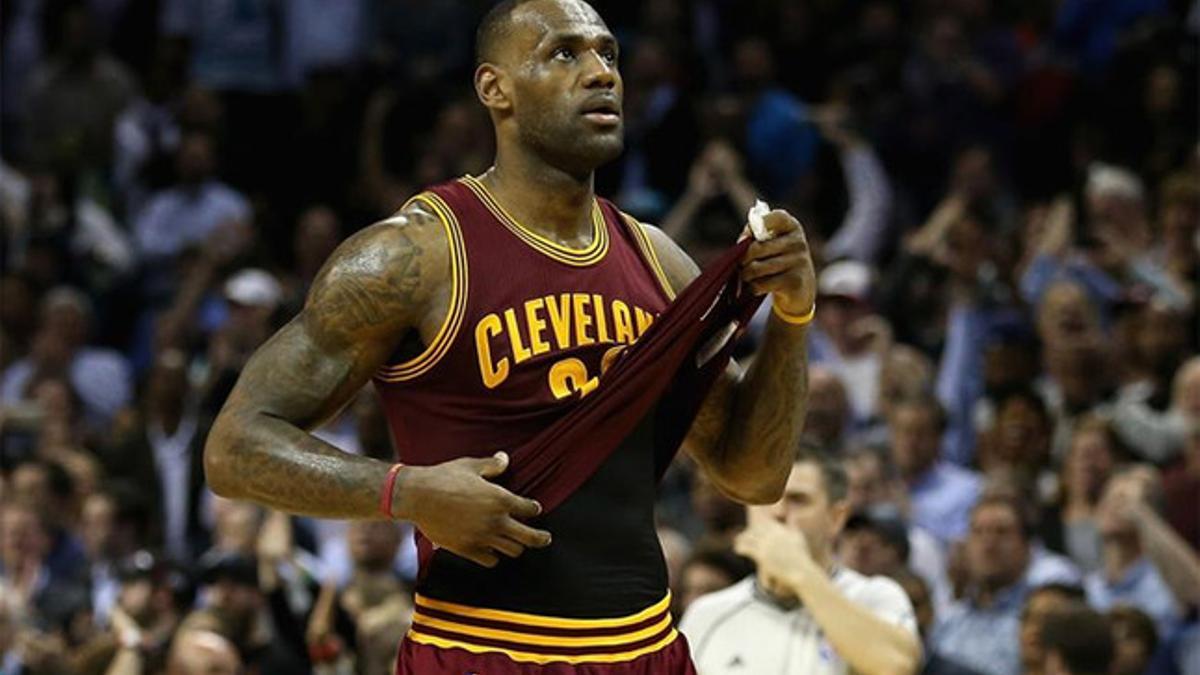 Lebron James, negado ante los Pistons