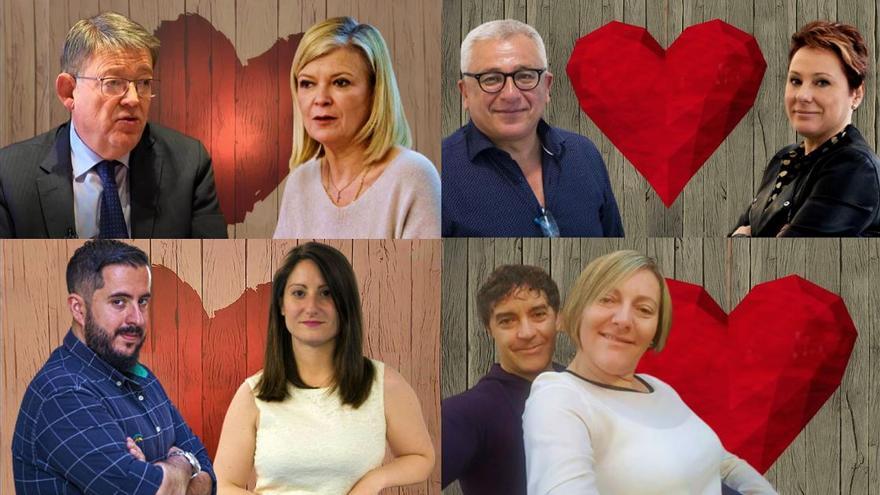 Algunos políticos de la Comunidad Valenciana que son pareja