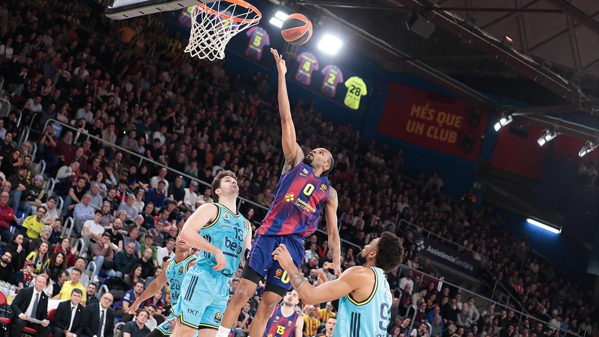 Kevin Punter ante el Fenerbahce en el Palau